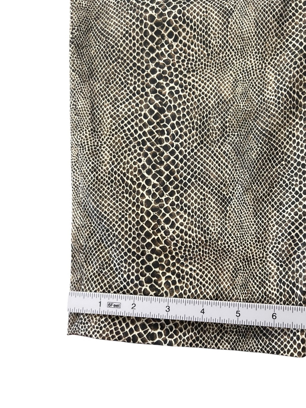 Vertigo Paris Snake Print Wide Leg Pants Women’s US 6 Made in France - Picture 2 of 7